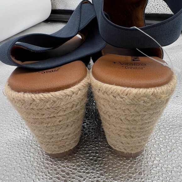 Sonoma Goods For Life Vitalize Ortholite Photonavy Sandals Women's 71/2 Med NWOT - Picture 3 of 7